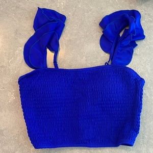Blue bikini TOP